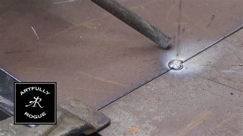 welding holes in thin sheet metal|welding 22 gauge sheet metal.